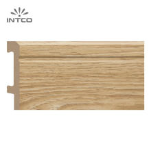 INTCO Hot Selling Waterproof Decorative Wood Color Floor Accessories Baseboard Vinyl Skirting Board